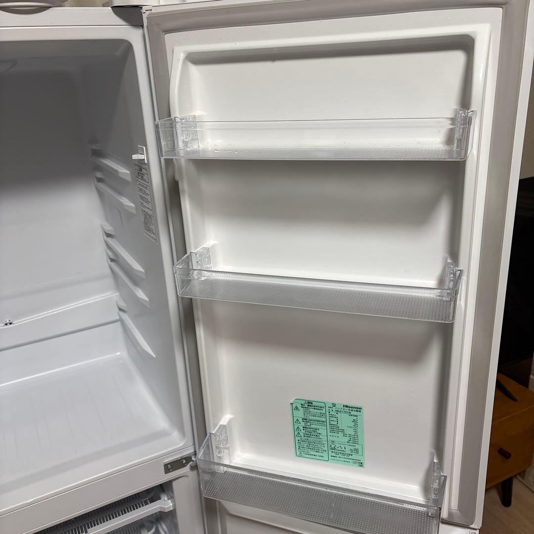Hisense HR-D1701W 冷蔵庫 175L ホワイト