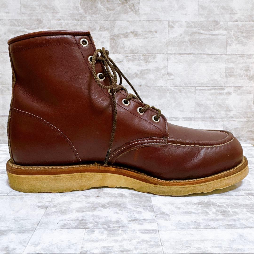 80’s✨Chippewa 黒タグ 刺繍タグ モックトゥ USA製 27cm