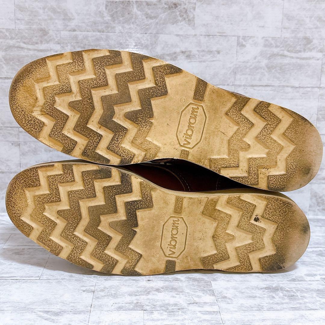 80’s✨Chippewa 黒タグ 刺繍タグ モックトゥ USA製 27cm