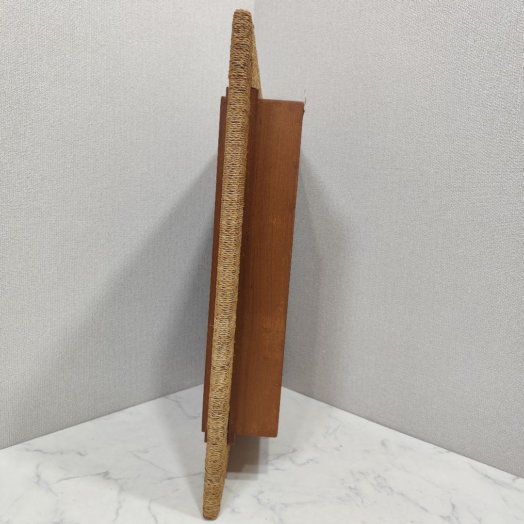 パーフォマックス ウォーターヒヤシンス 壁掛シェルフ ライトブラウン×ブラウン