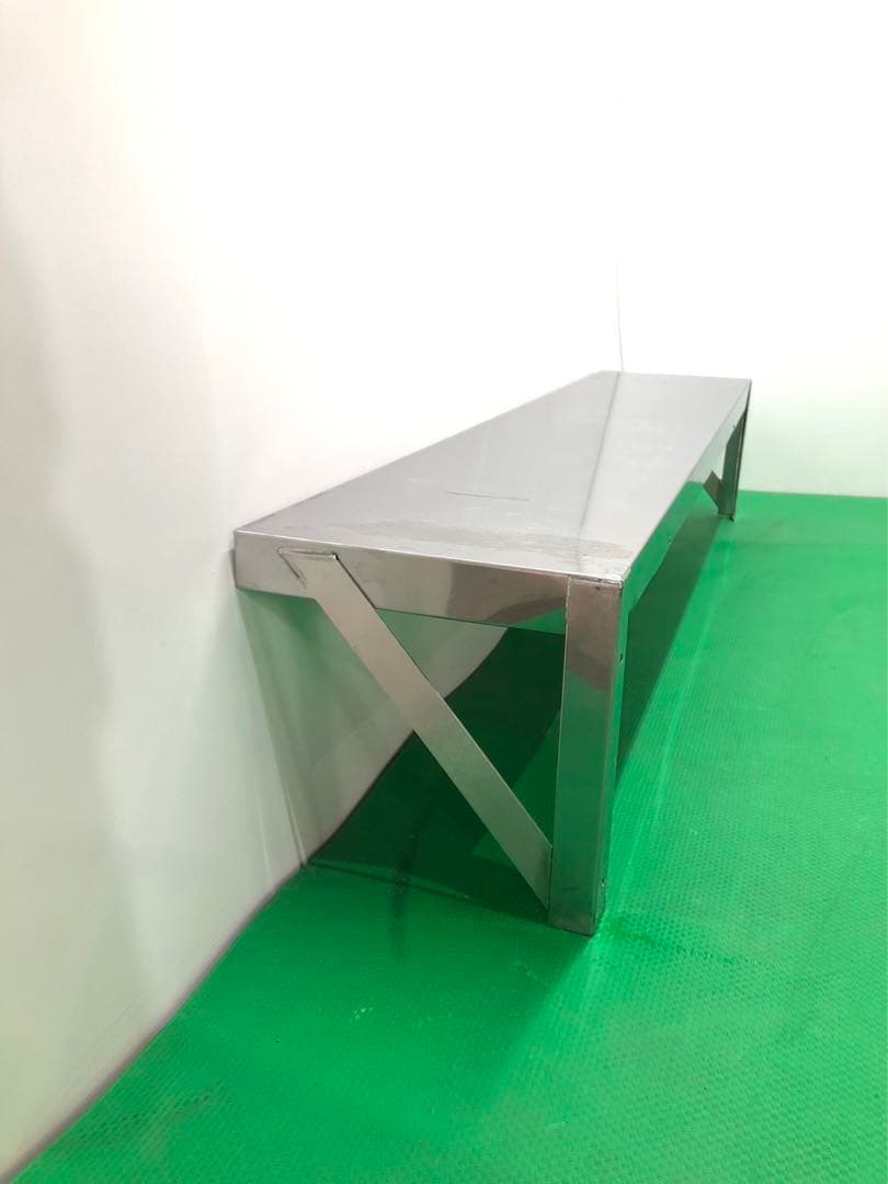 ☆送料無料☆工場整備品☆平棚　幅1200 ステンレス　業務用