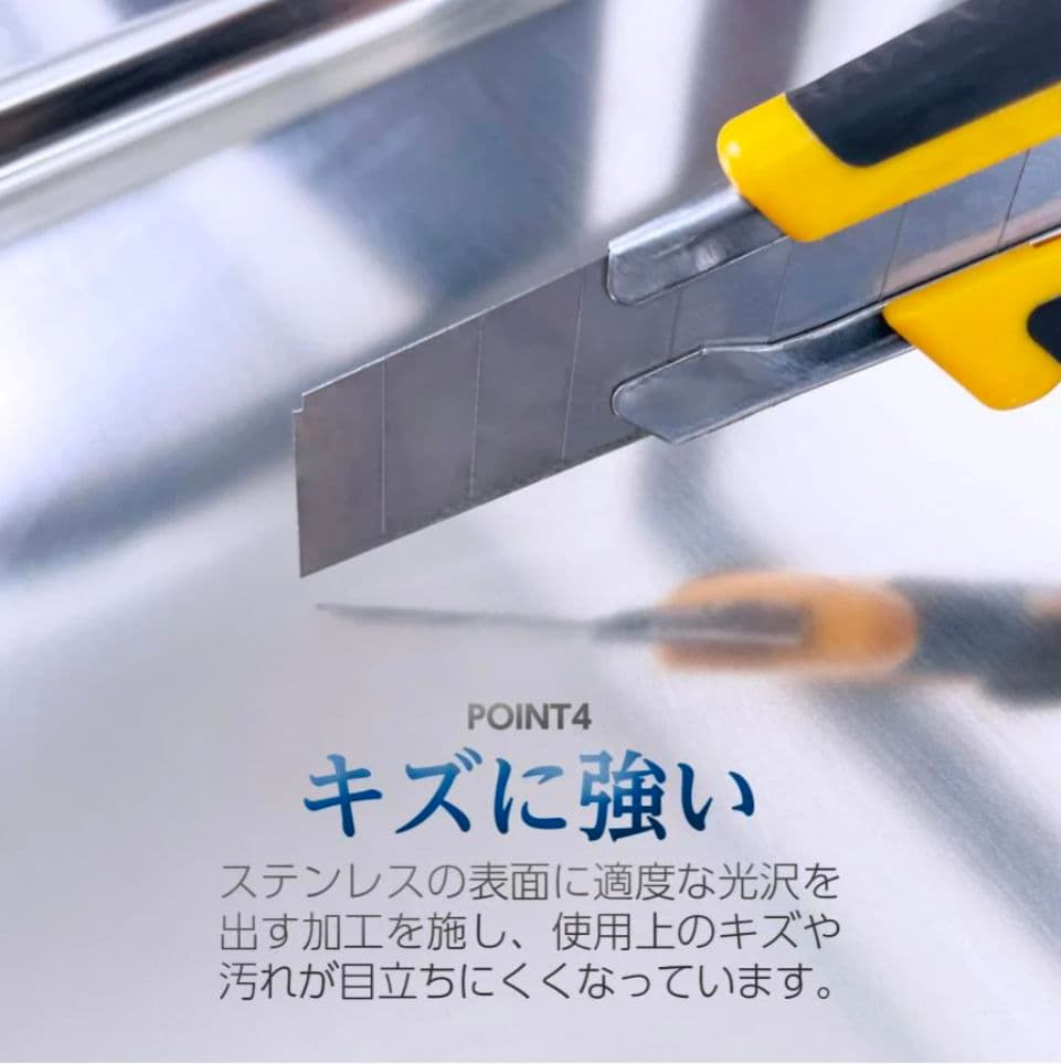 業務用 3段ステンレスワゴン キャスター付き キッチンワゴン 静音頑丈タイプ