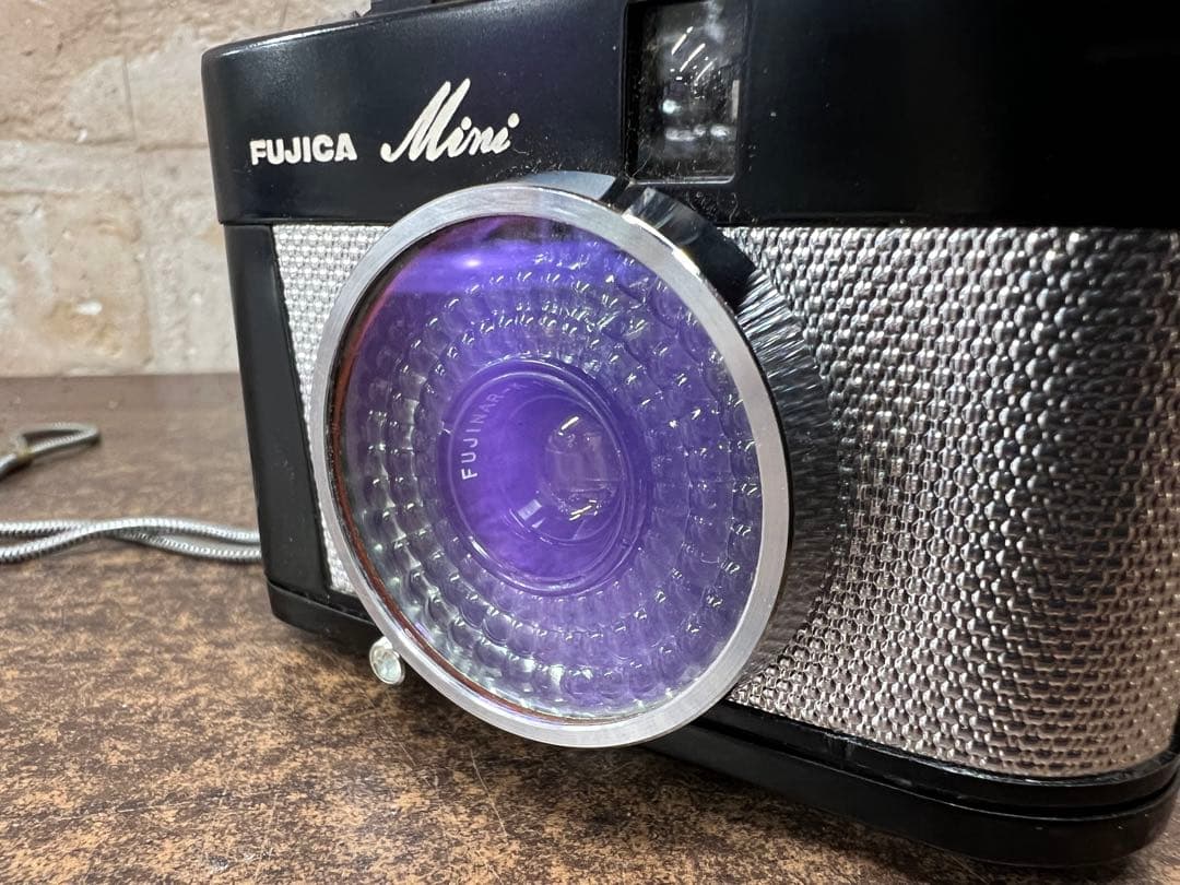 hc【used】FUJICA MINI フィルムカメラ ハーフサイズ カメラ