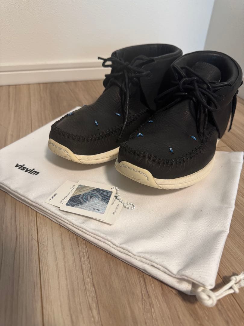 K*U様 【未使用]】visvim/FBT LHAMO-FOLK (BLACK)