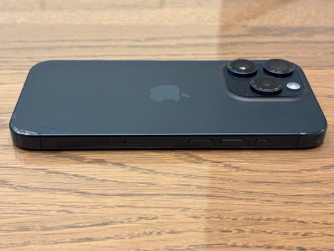 iPhone 15 pro 128GB ブルーチタニウム ジャンク品