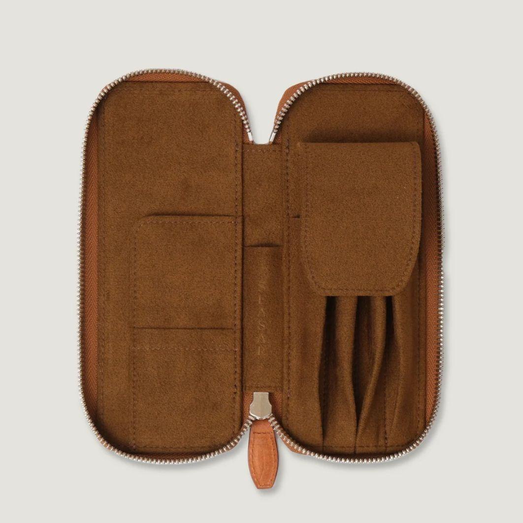 SEASAR Duct ペンケース ブラウン 本革 希少