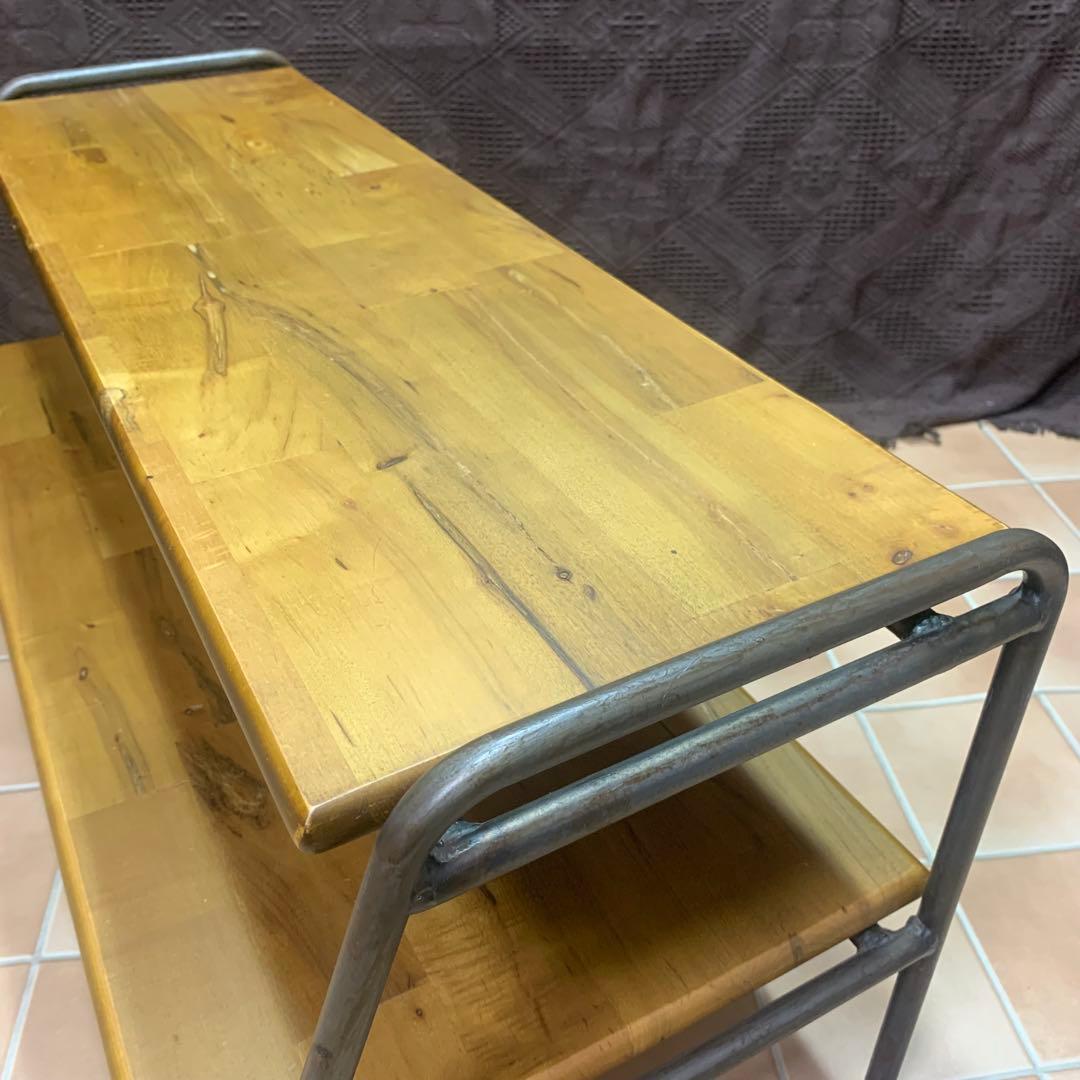 【廃盤希少品】アデペシュ コリル オープンシェルフ ラック TVボード シェルフ