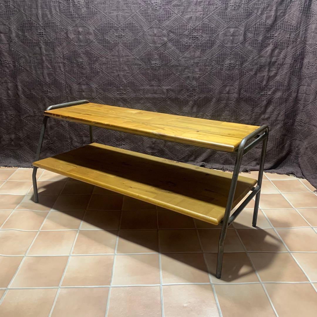 【廃盤希少品】アデペシュ コリル オープンシェルフ ラック TVボード シェルフ