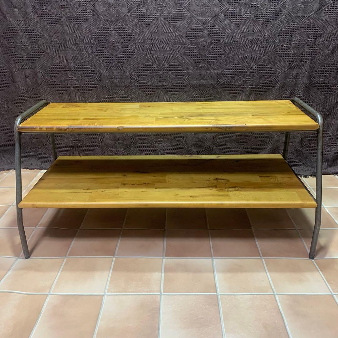 【廃盤希少品】アデペシュ コリル オープンシェルフ ラック TVボード シェルフ