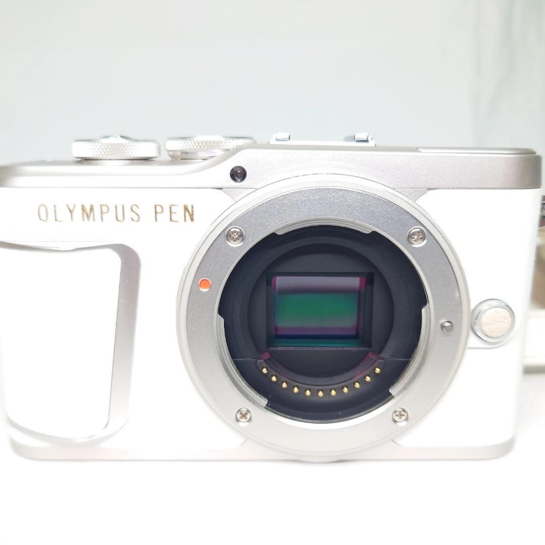 オリンパス E-PL9 白 OLYMPUS シャッター429回　動作OK