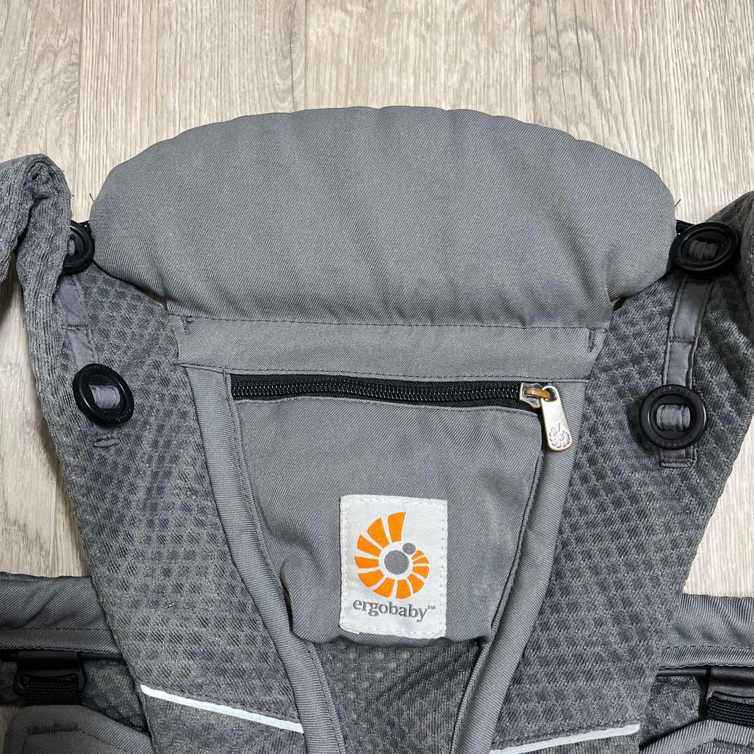 オムニブリーズOMNI breezeグラファイトグレー　エルゴベビー　抱っこ紐