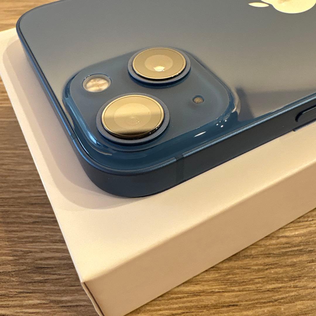 iPhone13 128GB 本体 バッテリー88% ブルー