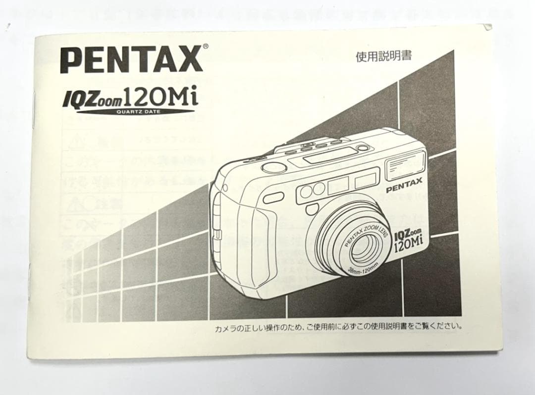 【動作確認・美品】PENTAX IQZoom 120Mi