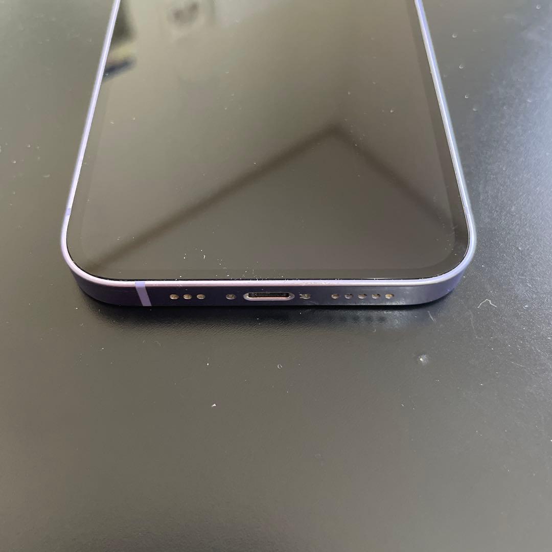 【美品】iPhone12 パープル　64GB