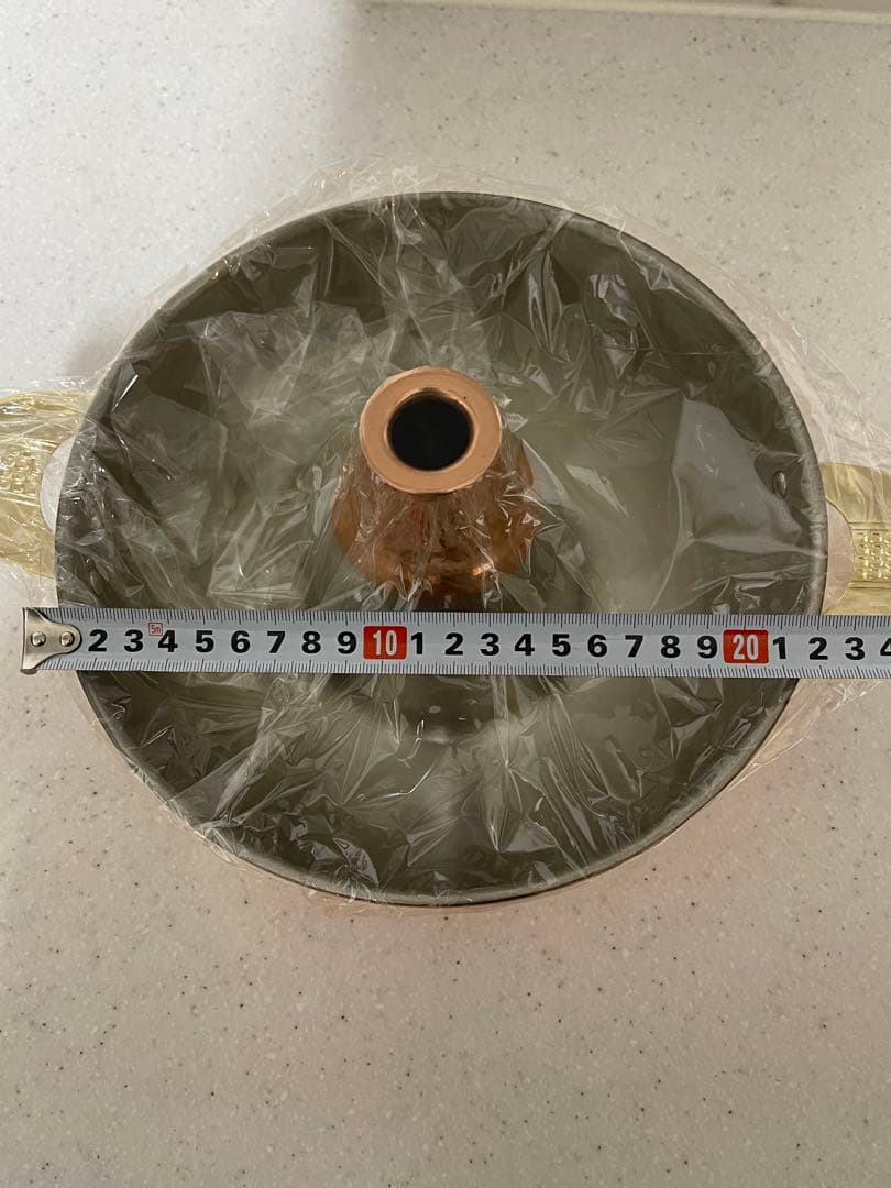 新潟県燕市新光金属のしゃぶしゃぶ鍋　未使用品　銅の輝きが美しい品