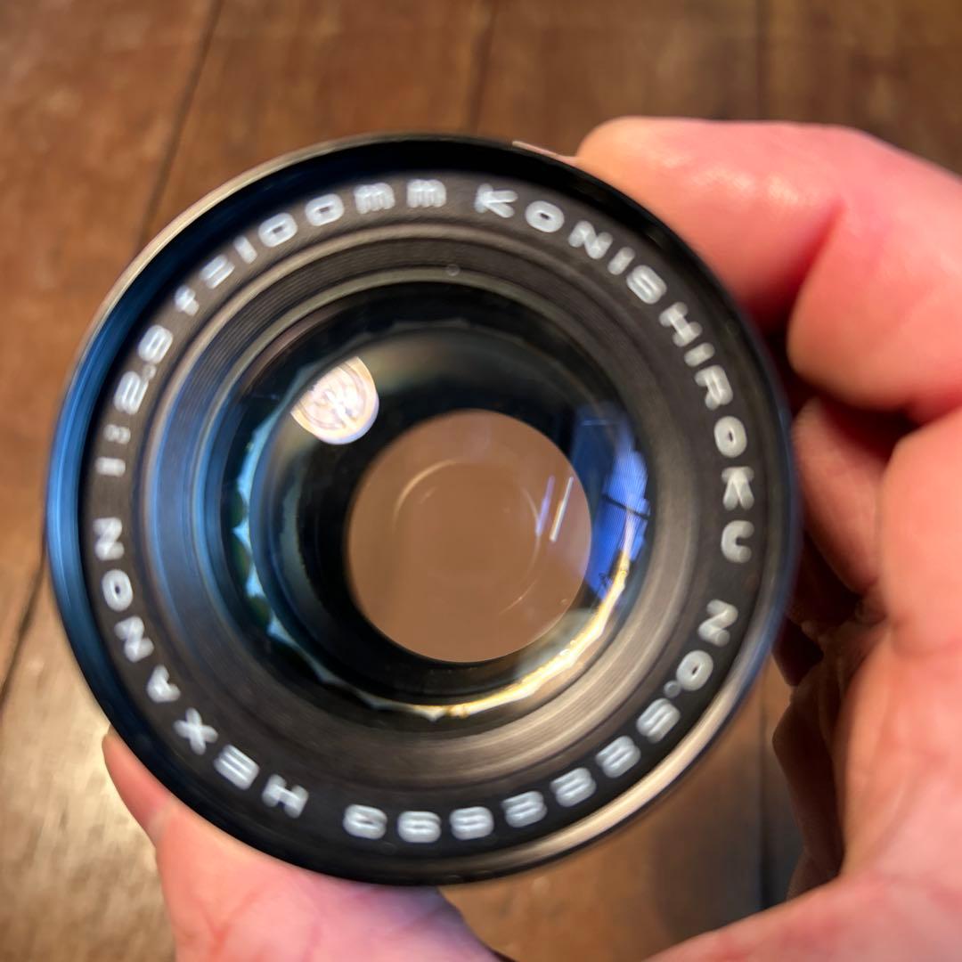 オールドレンズKonica HEXANON 50mm f/1.8 レンズ