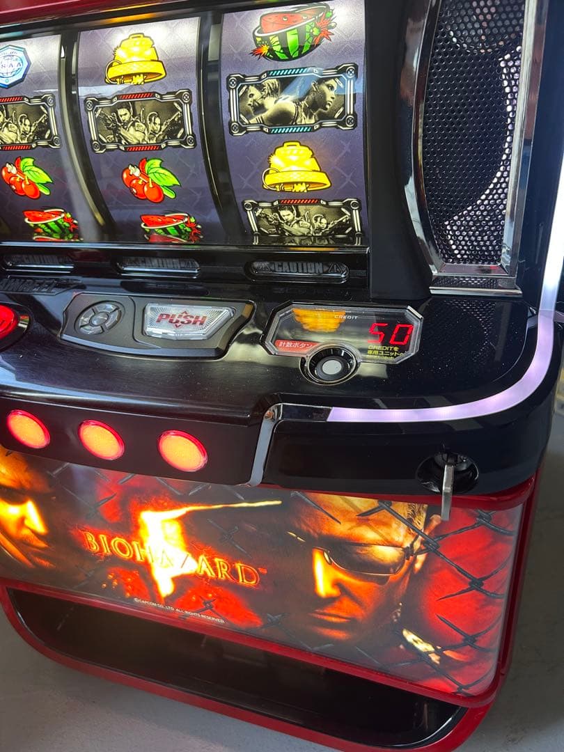 データカウンター対応　Lバイオハザード5ZE スマスロ　実機　家庭用