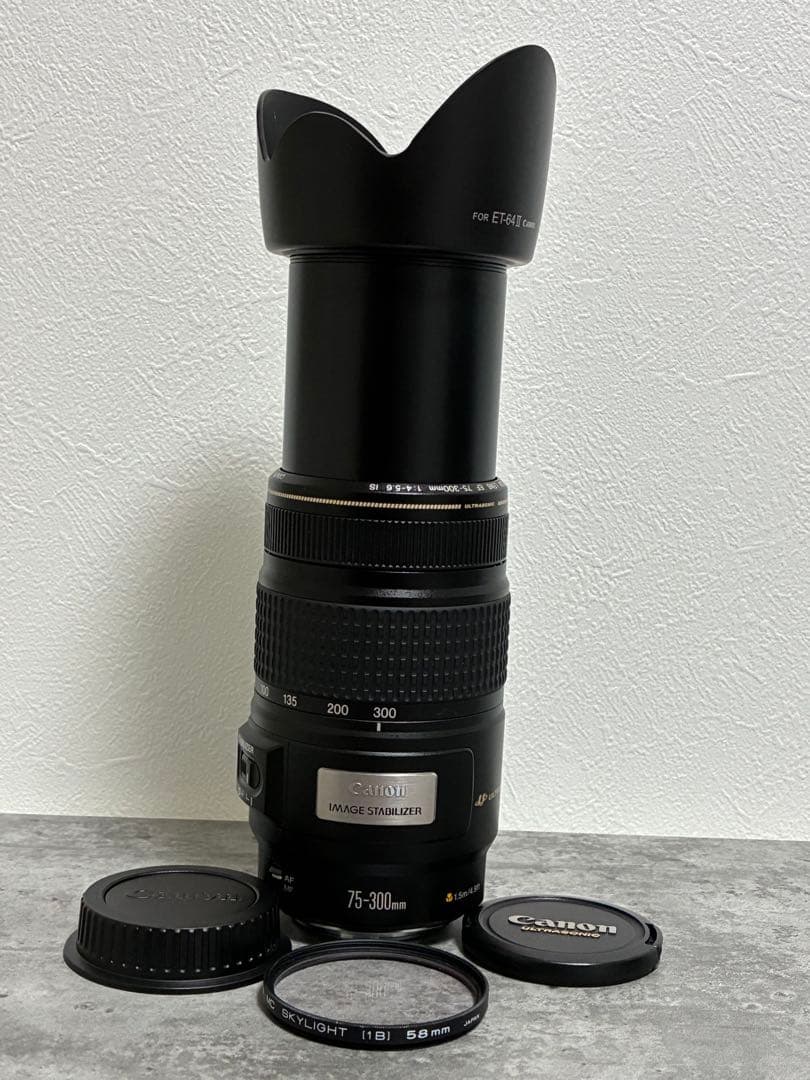 ⭐️美品⭐️キャノンCanon EF 75-300mm F4-5.6 IS USM