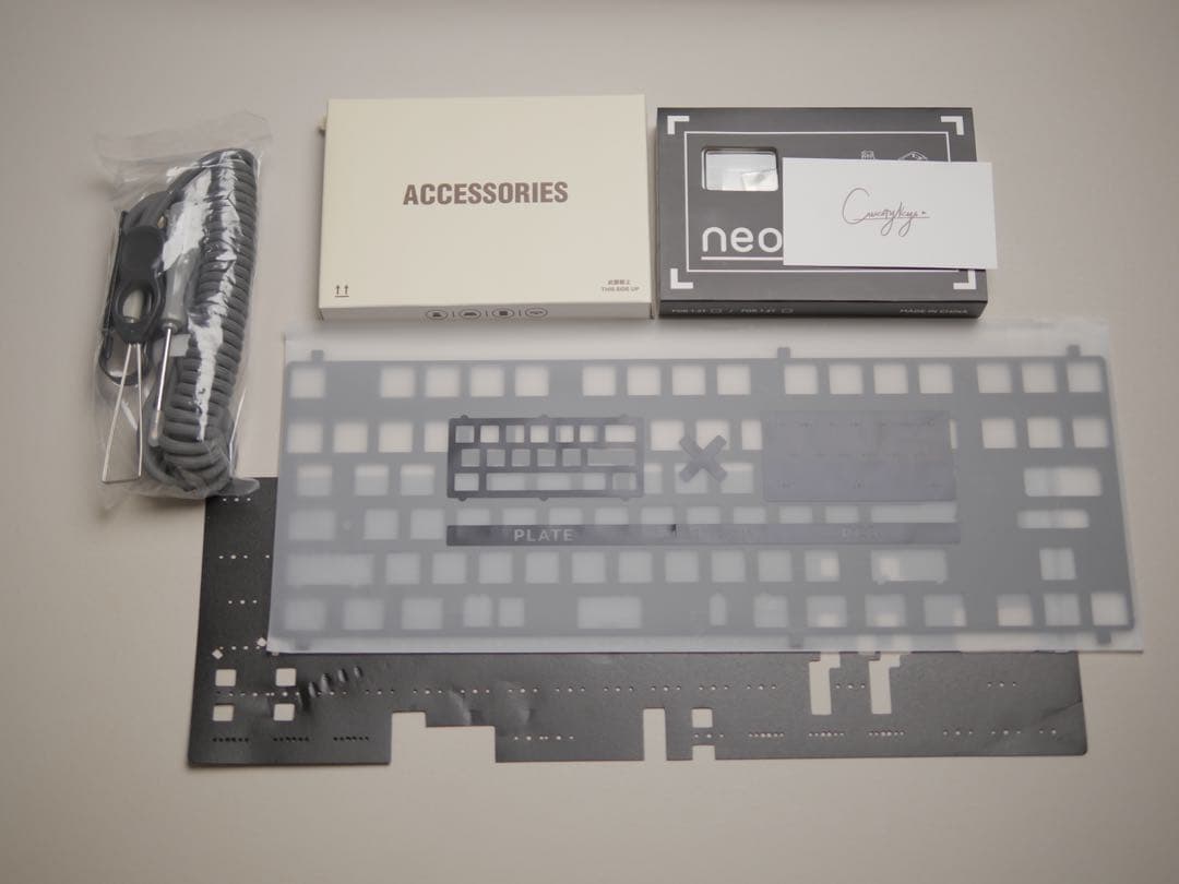 Qwertykeys QK80 Mk2 自作キーボード