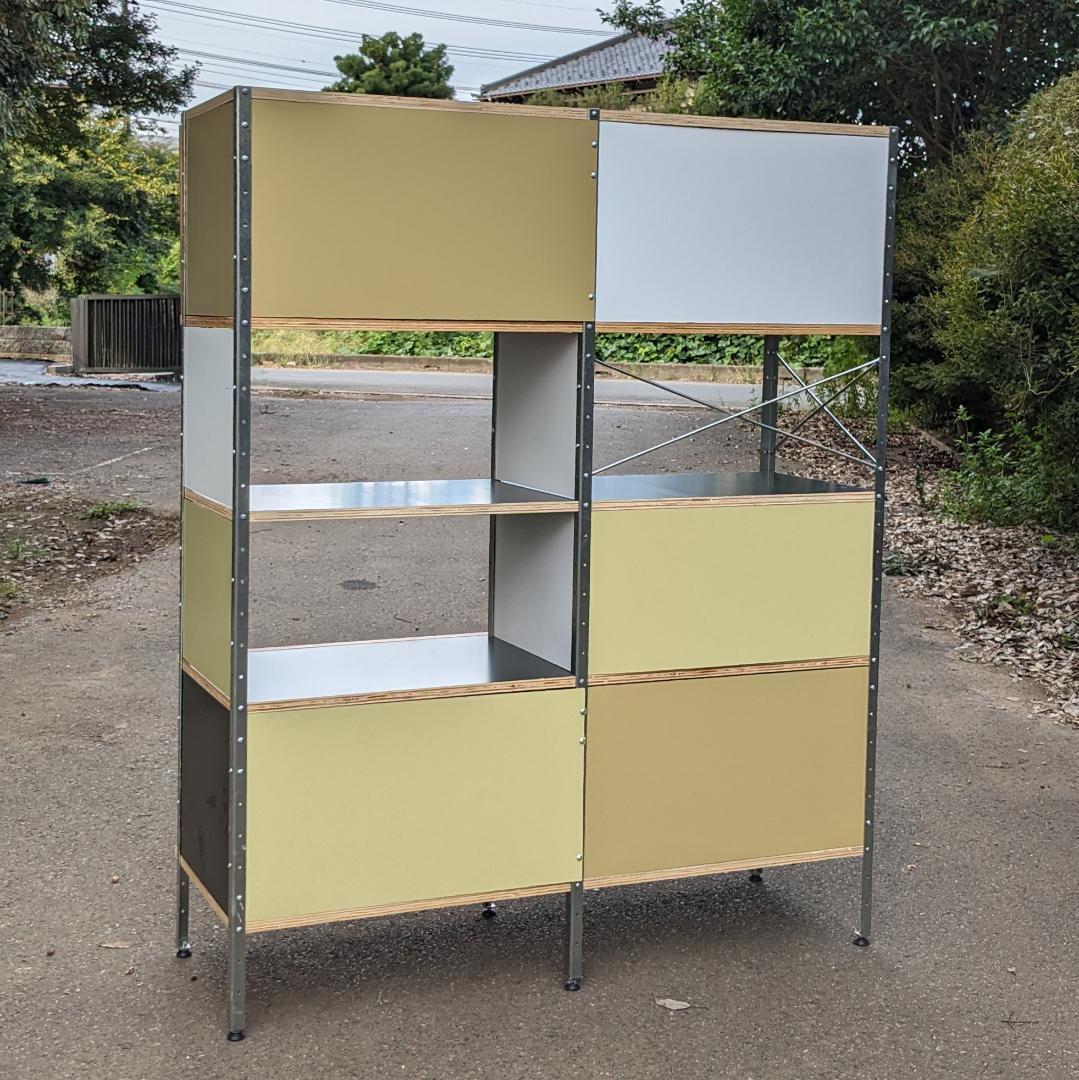 Eames イームズ ESU420 ストレージユニット シェルフ ラック タン