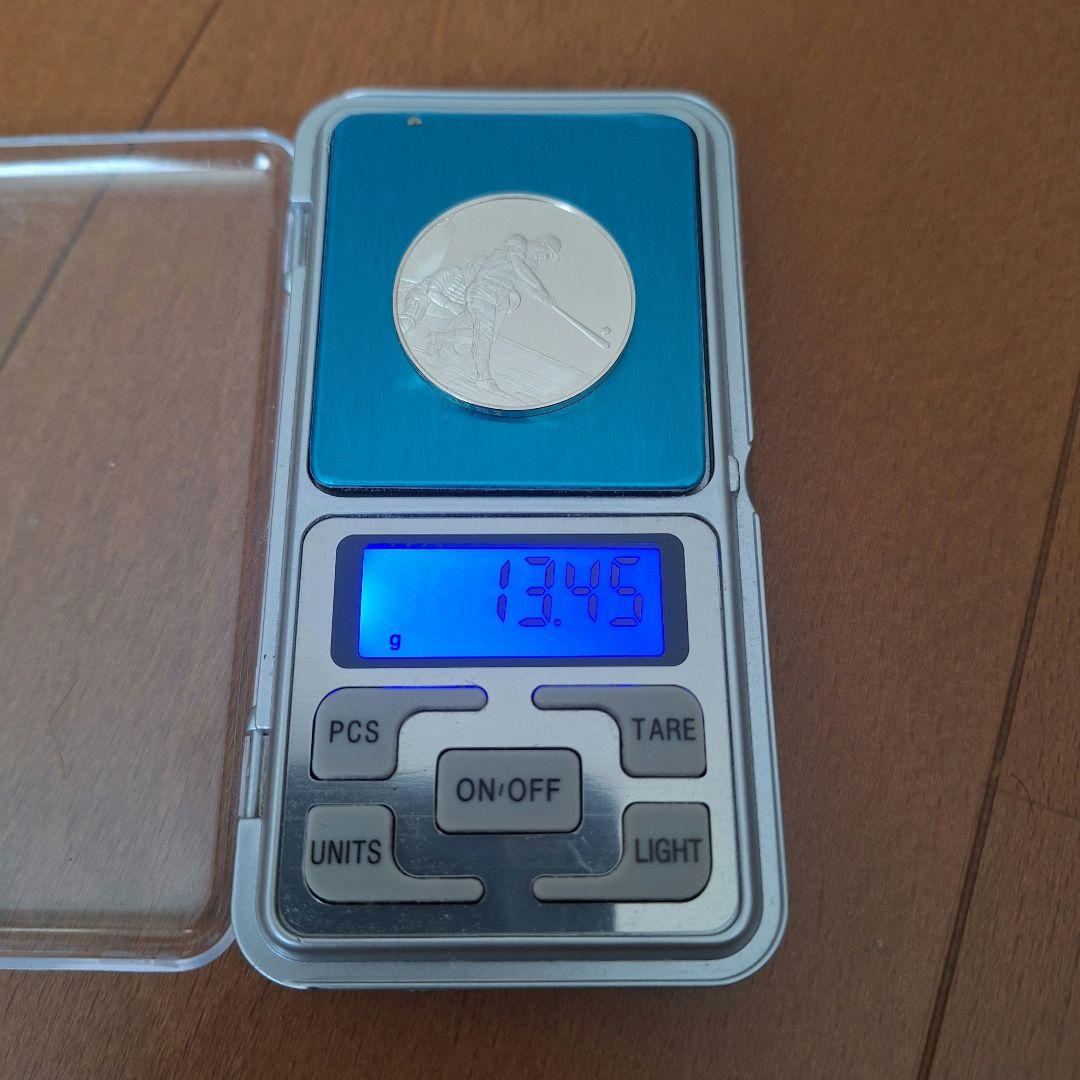 プルーフ銀製メダル　2枚　Silver　計33.4g
