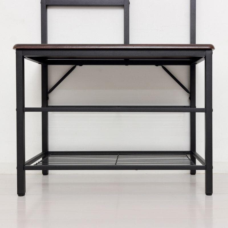 多機能　ハンガーラック　ミラー付　ハンガー　小物ラック