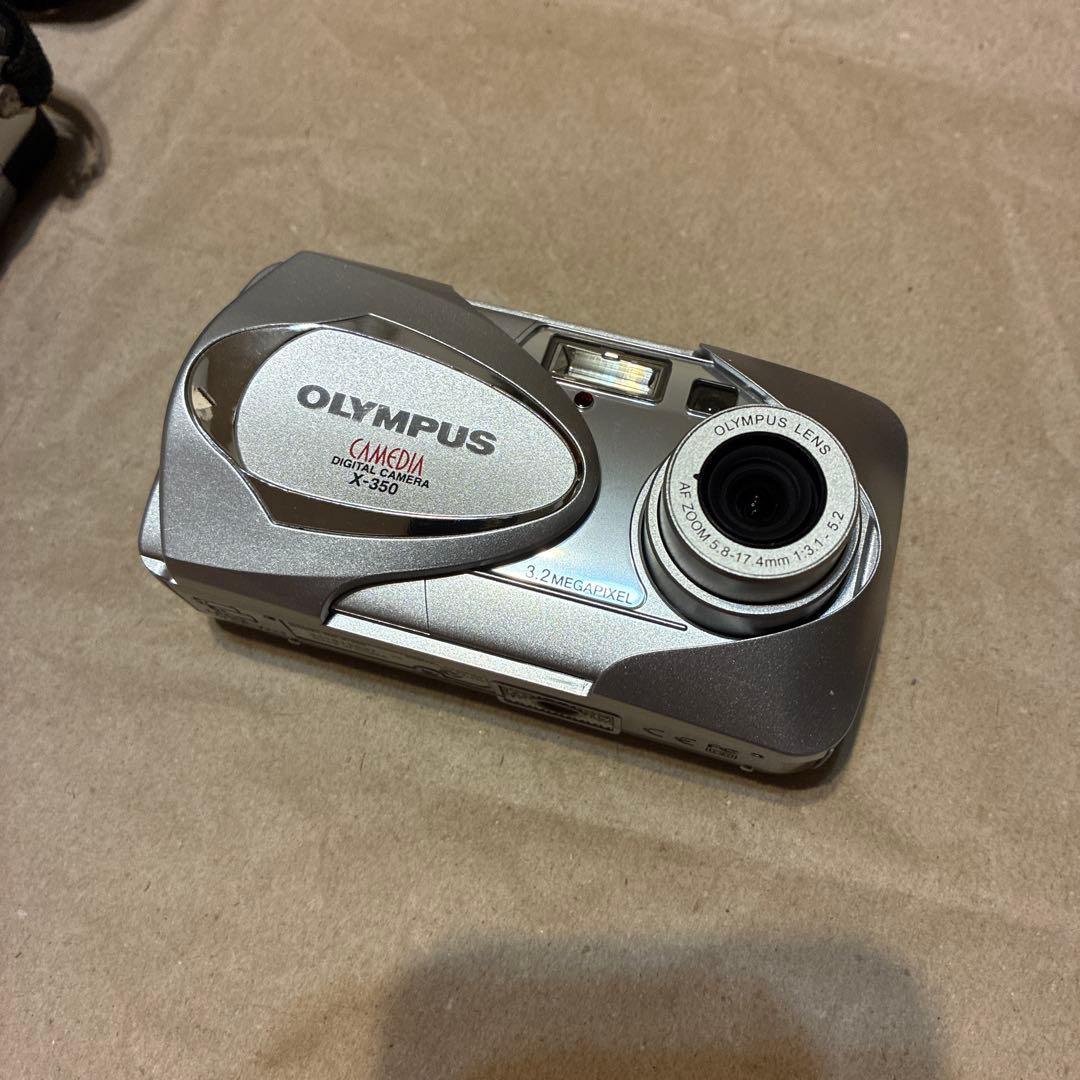 OLYMPUS CAMEDIA X-350 C-745 2台セットXDカード付き