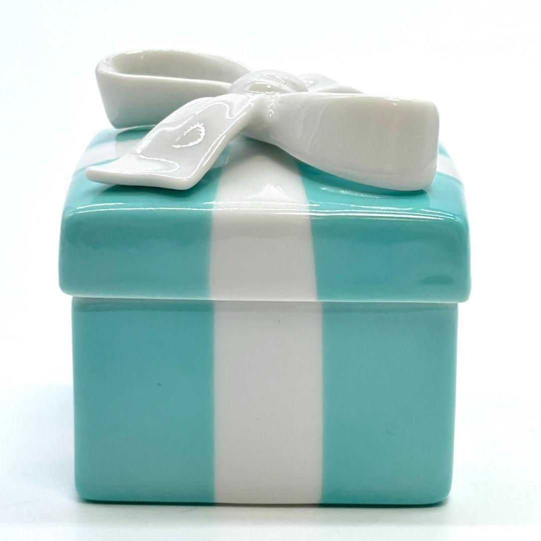 ティファニー Tiffany&Co. ブルーボックス 小物入れ 陶器 美品