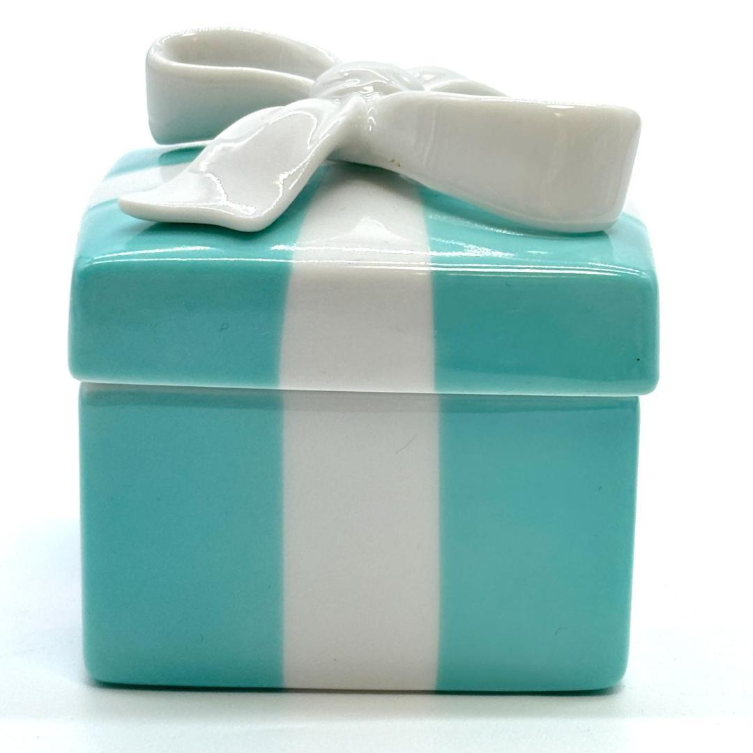 ティファニー Tiffany&Co. ブルーボックス 小物入れ 陶器 美品