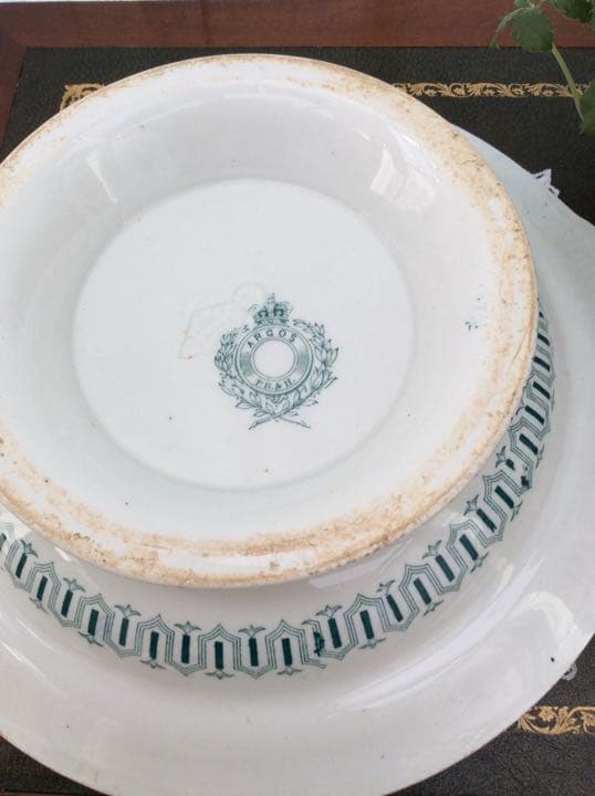 イギリスアンティーク ケーキスタンド PB&H製 ヴィクトリア時代