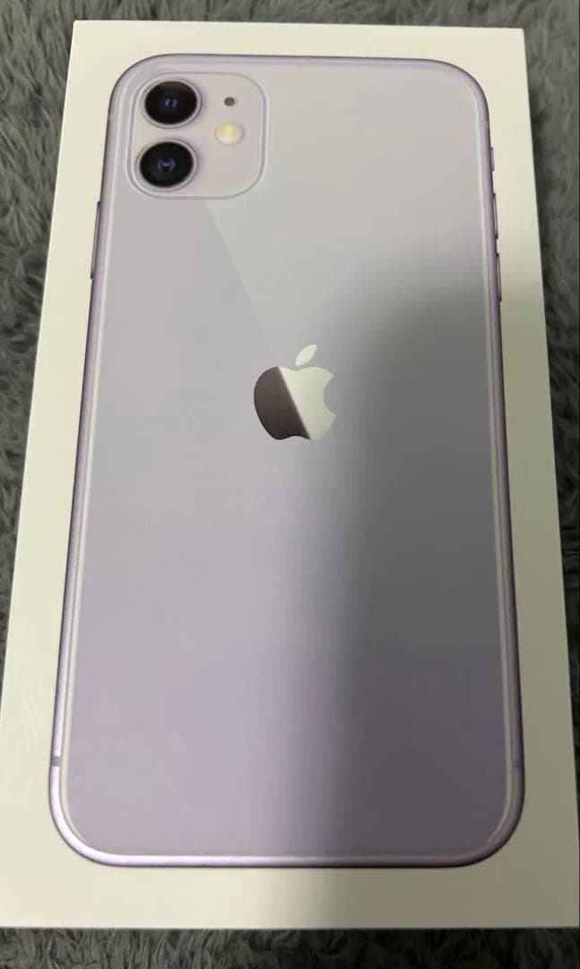 Apple iPhone 11 パープル 本体　128GB 美品