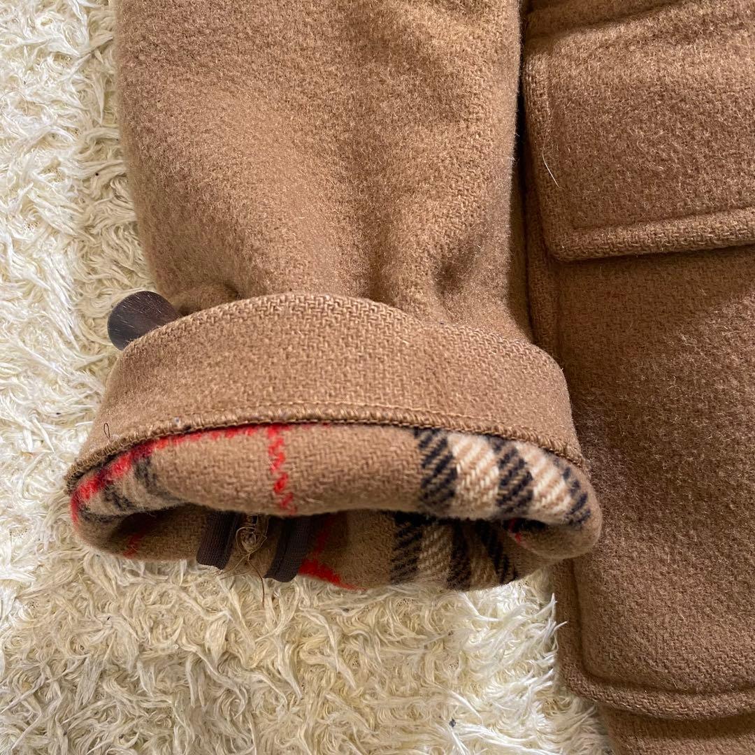 Burberrys バーバリー ダッフルコート ノバチェック 英国製 キャメル