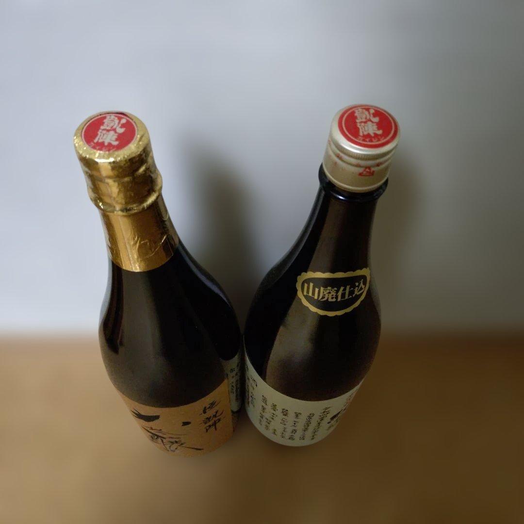 丸尾本店　悦凱陣　大吟醸と山廃純米無ろ過生　1800cc　2本セット