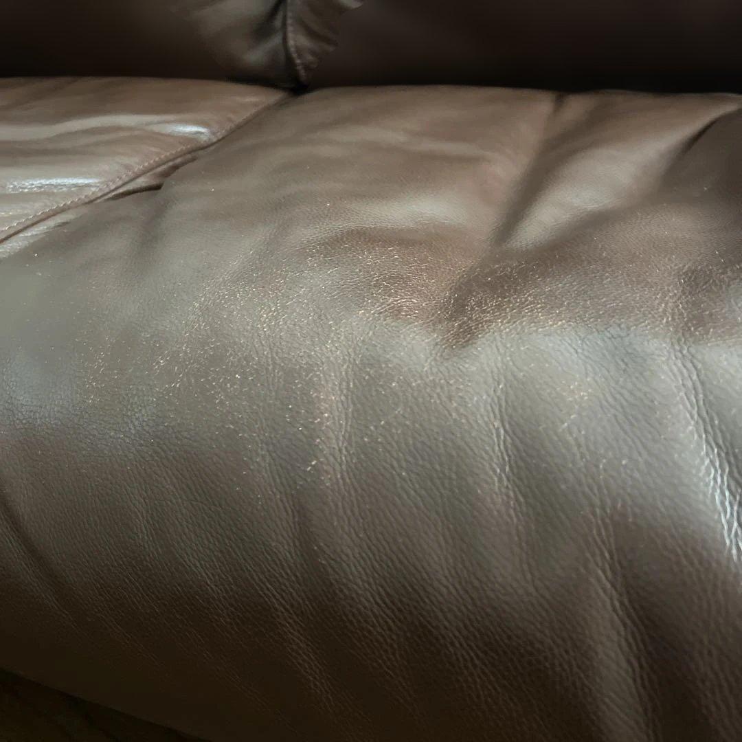 無印良品　レザーソファ