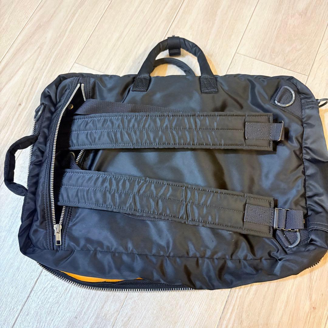 PORTER ポータータンカー ブリーフケースリュック黒ナイロン A4・PC