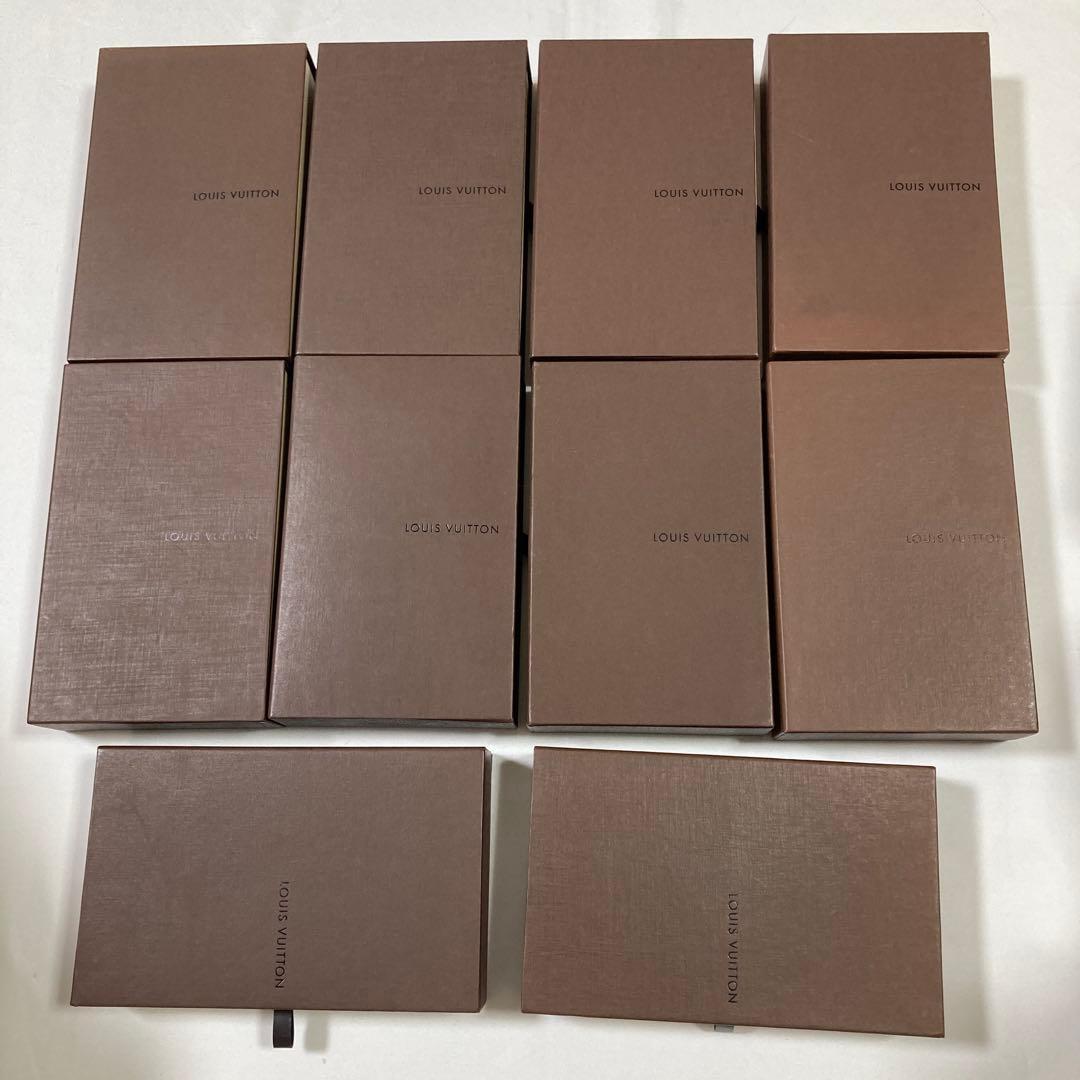 ルイヴィトン　空箱　47個　長財布　折り財布　キーケース用