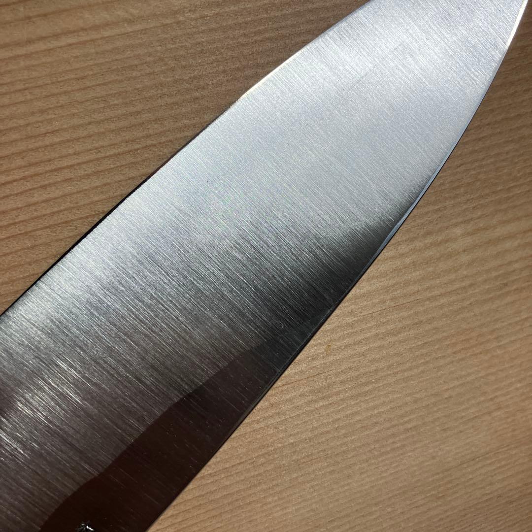 堺宗一作　出刃包丁　天然砥石で本刃付け済み❗️