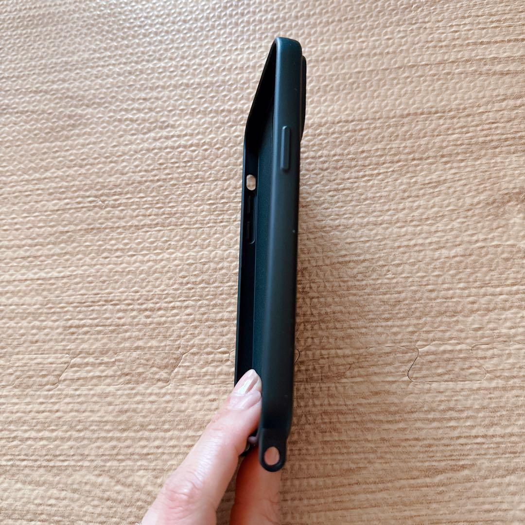 iPhone14 Pro Maxケース ショルダーストラップ付き シリコン