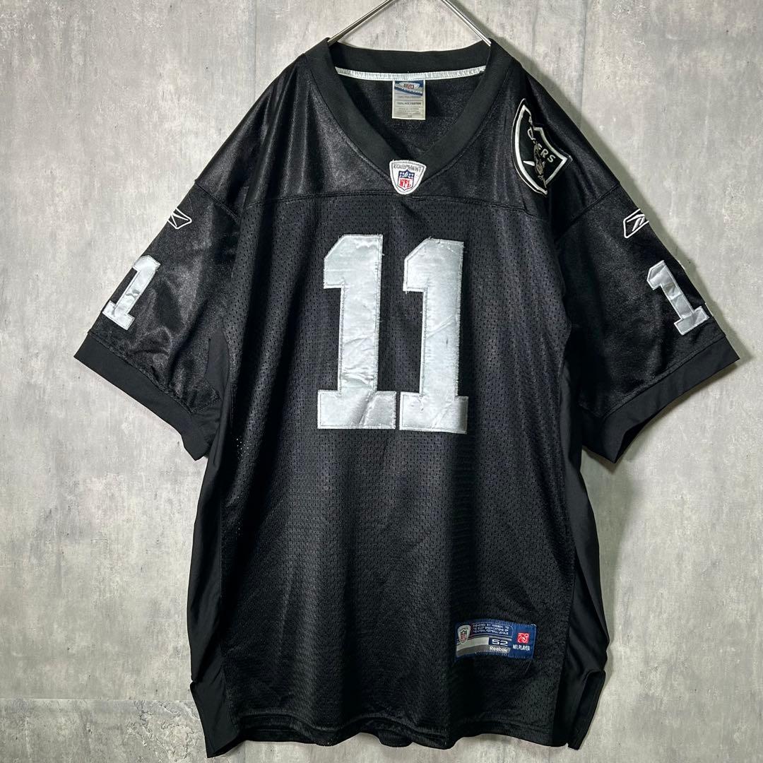 希少 NFL Raiders janikowski メッシュ ゲームシャツ