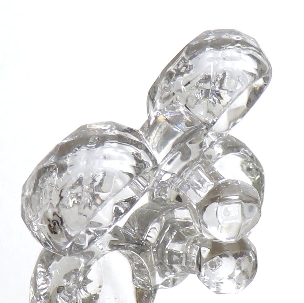 オールド・バカラ レアサイズ 調味料入れ 刻印有 塩入れ 切子 クリスタルガラス