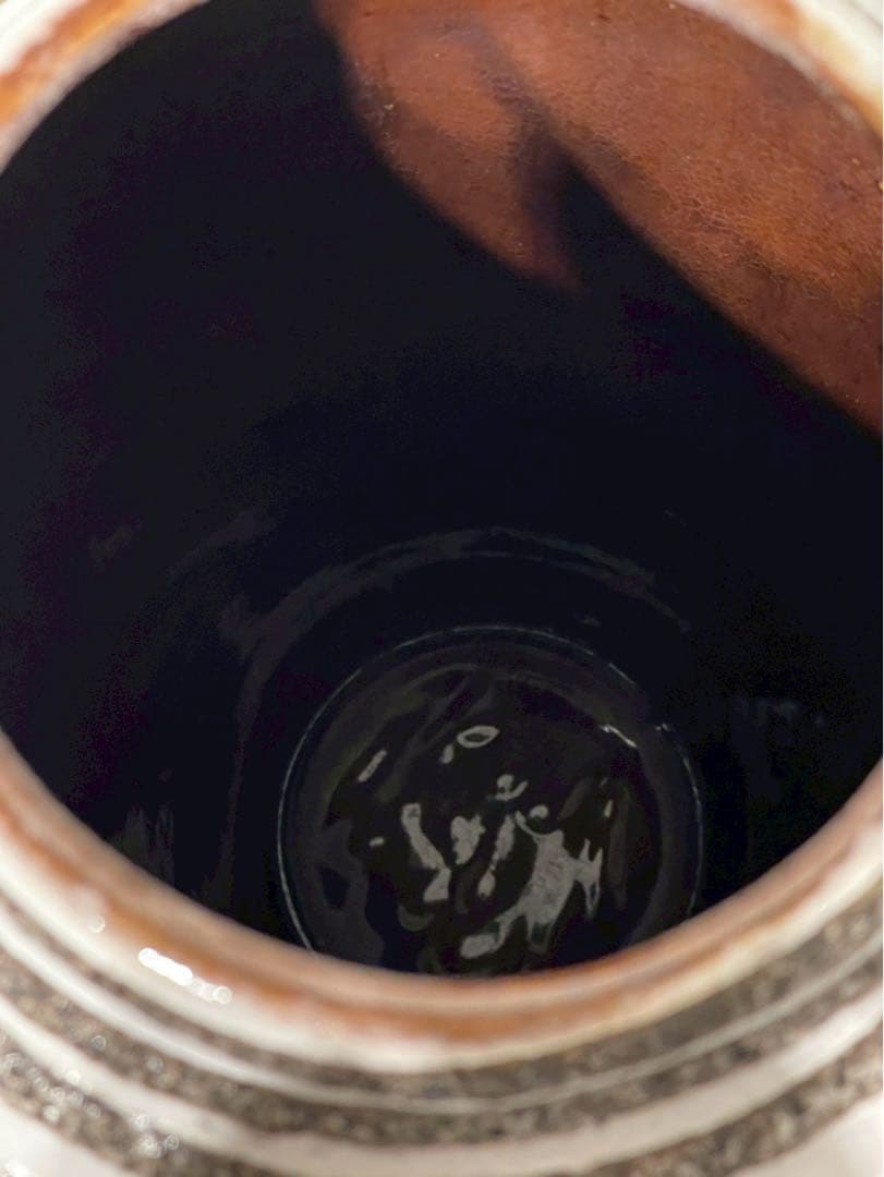 西ドイツ製 Fat Lava アンティーク フラワーベース 花瓶 517-38