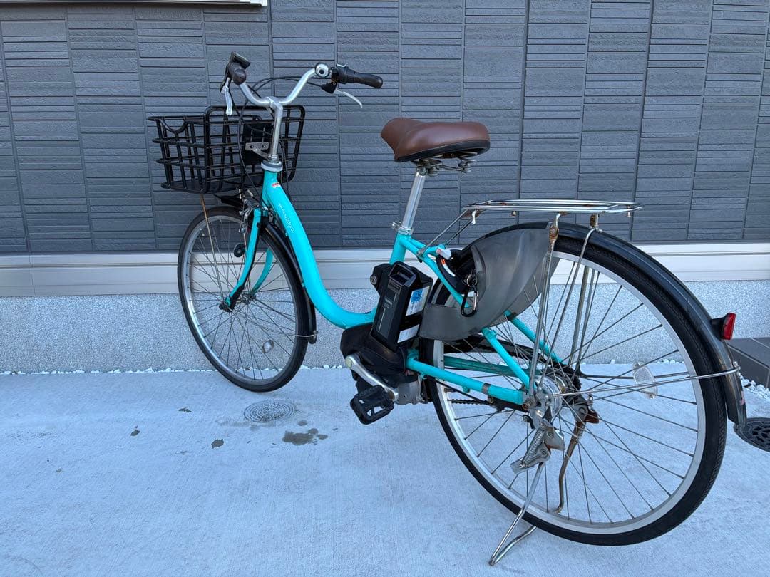 【送料込】電動自転車　ヤマハ　PAS ナチュラ　26インチ　バッテリー合計3個
