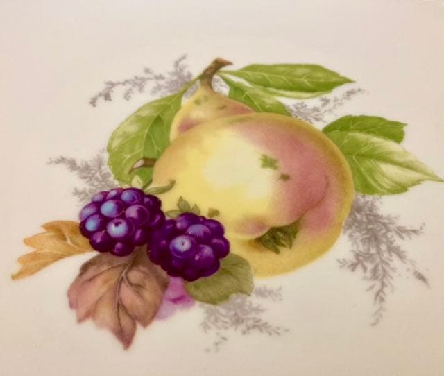 ローゼンタール フルーツ柄デザートプレート　ドイツ製