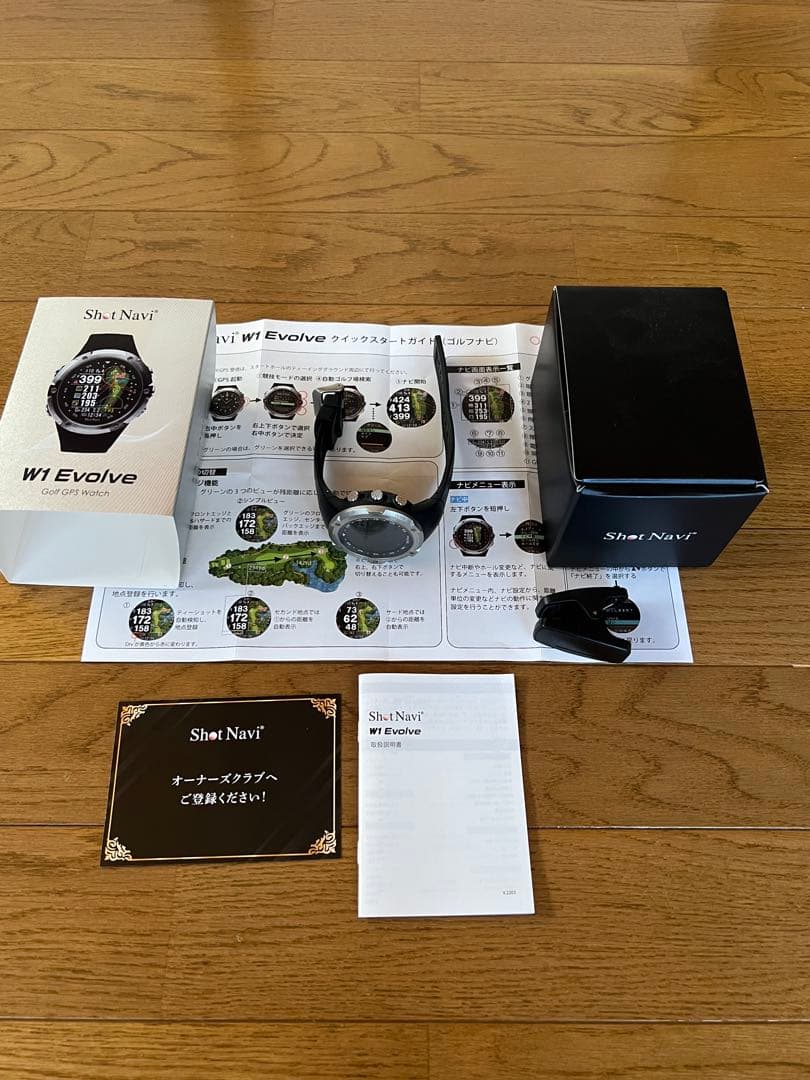 Shot Navi W1 Evolve ゴルフ GPS ウォッチ