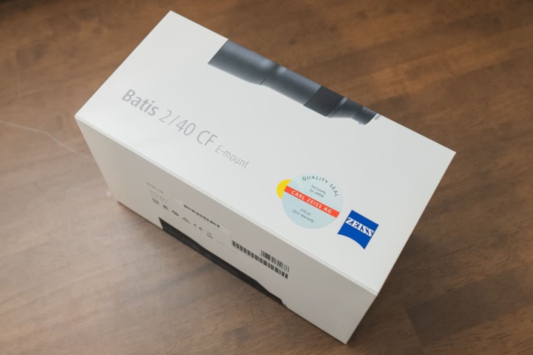 カールツァイス Batis 40mm/f2 CF ソニー用【ジャンク】