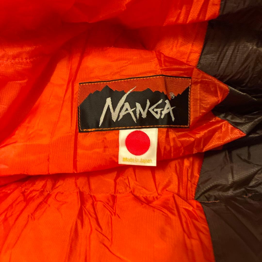 宇治抹茶様　NANGA 75DX レアSサイズ ダウンシュラフ