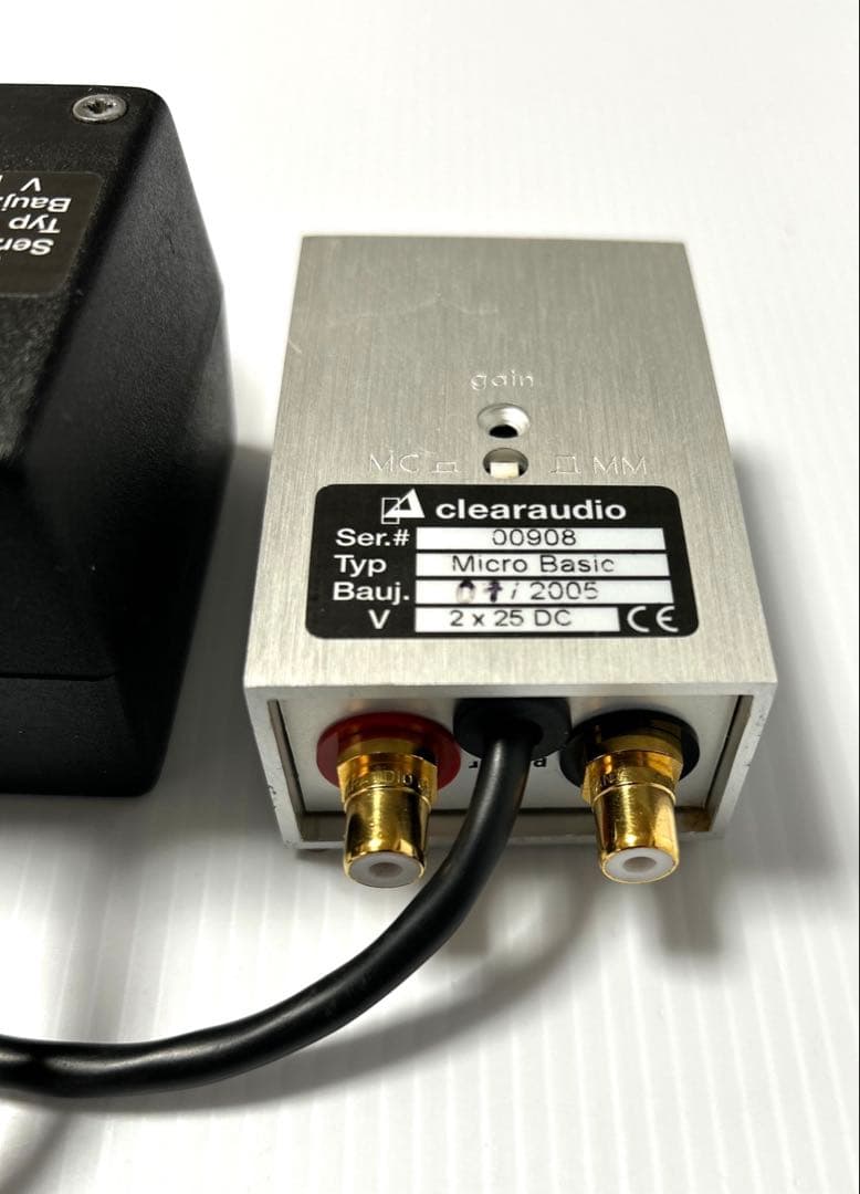 フォノイコライザー/Clear Audio社Micro Basic(ドイツ製)