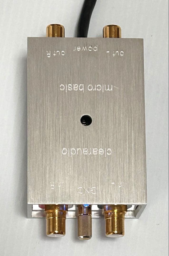 フォノイコライザー/Clear Audio社Micro Basic(ドイツ製)