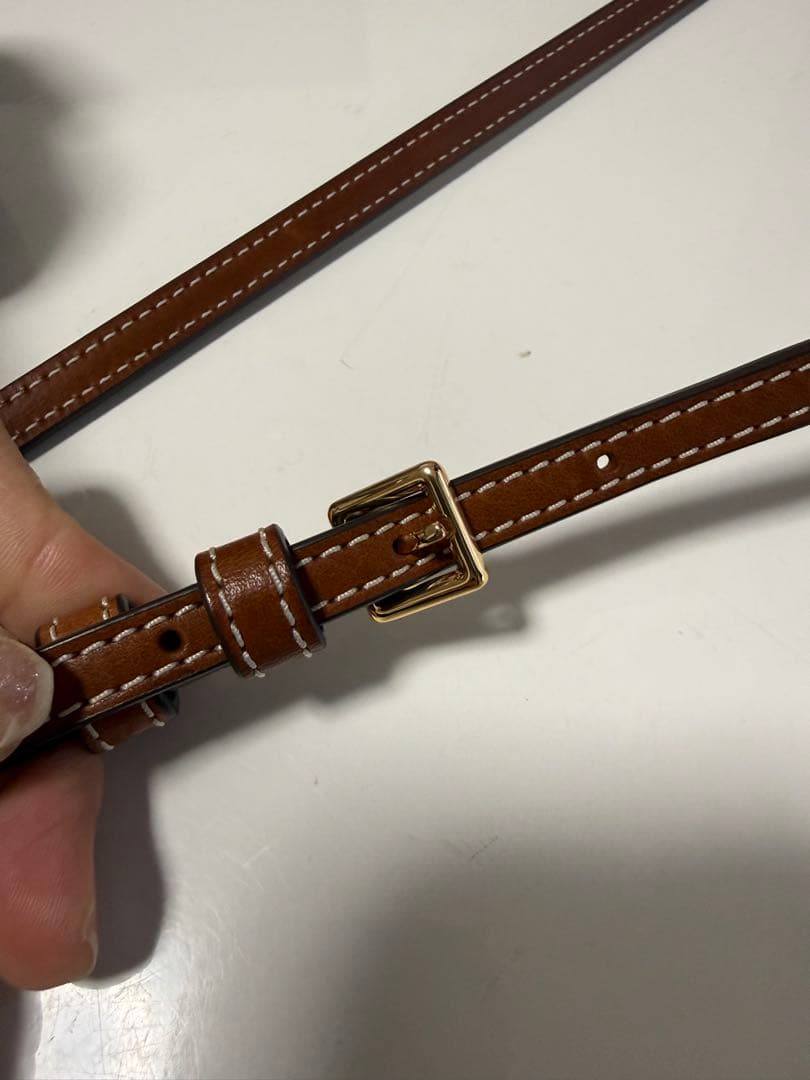 ショルダーバッグ ネイビー　トリーバーチ　ミニボストン　Tモノグラム