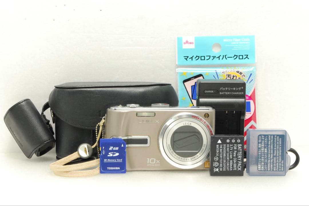Panasonic LUMIX DMC-TZ3❤️スマホ転送 動作確認済 ブラウン